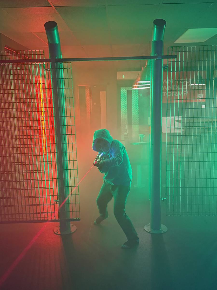 Infected lazer tag mode at Boomerang