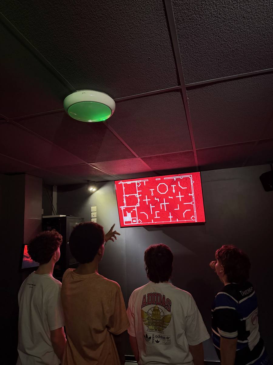 Lazerstorm mission map at Boomerang